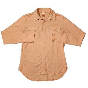 Cowgirl‎ Tuff Pullover Button Down Shirt Womens L Western Rodeo Riding Outdoors